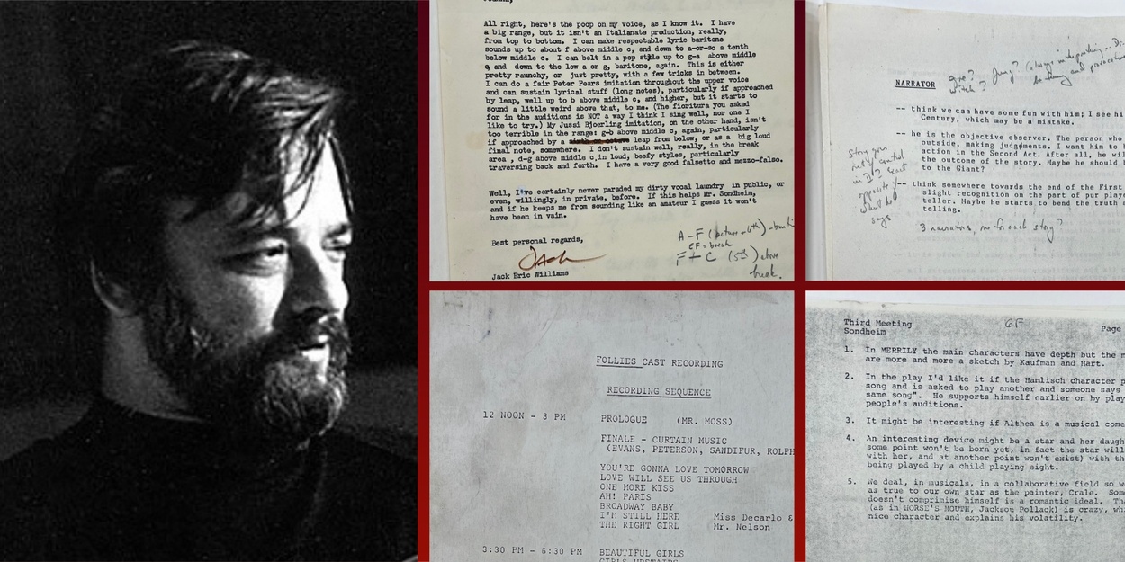 Friends and Collaborators of Stephen Sondheim Who Appear in His Collection at The Library of Congress Photo
