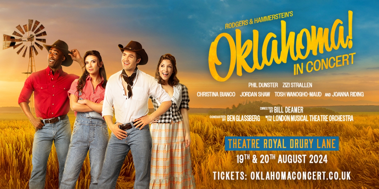 Full Cast Set For RODGERS & HAMMERSTEIN'S OKLAHOMA! in Concert at Theatre Royal Drury Lane  Image