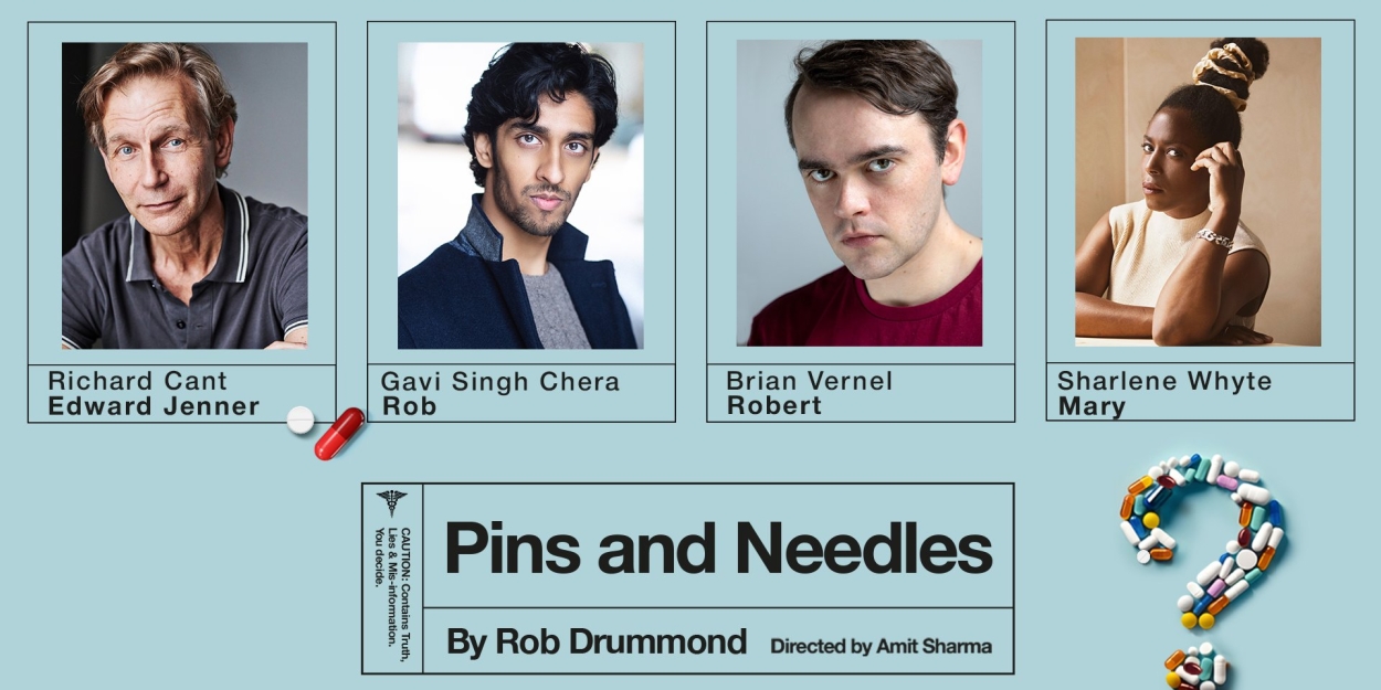 Full Cast Set For The World Premiere of  Rob Drummond's  PIN AND NEEDLES at The Kiln Theatre  Image