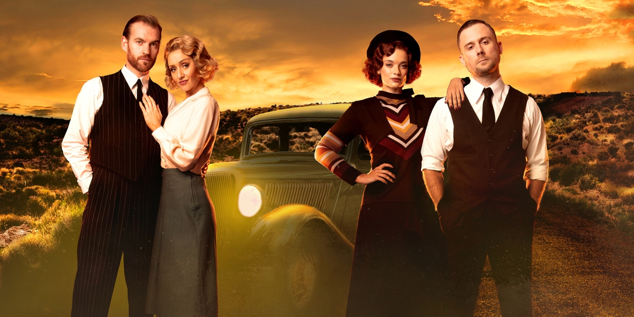 Full Cast Set for the UK Tour of BONNIE & CLYDE THE MUSICAL Photo