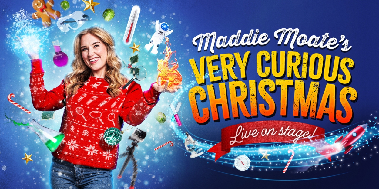 Full Cast Set For MADDIE MOATE'S VERY CURIOUS CHRISTMAS at the Apollo Theatre  Image