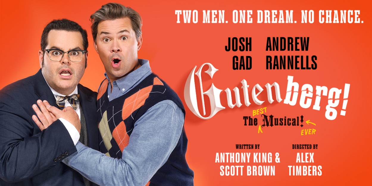 GUTENBERG! THE MUSICAL! Will Offer Pick-Your-Price Options For First 50 People at Box Office Opening 