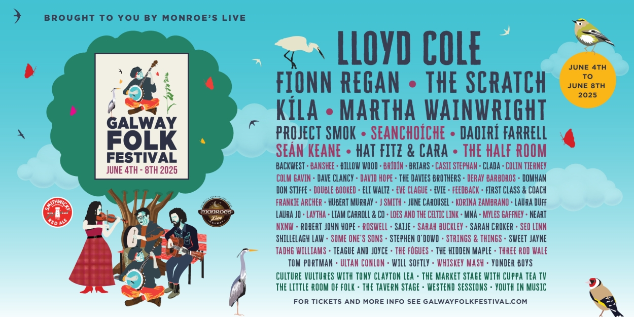 Galway Folk Festival Unveils Full 2025 Line-Up Photo