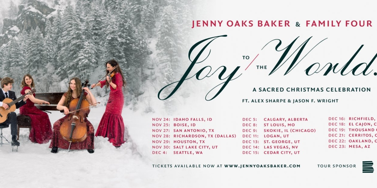 Grammy Nominated Violinist Jenny Oaks Baker Will Bring Christmas Show to Seattle 