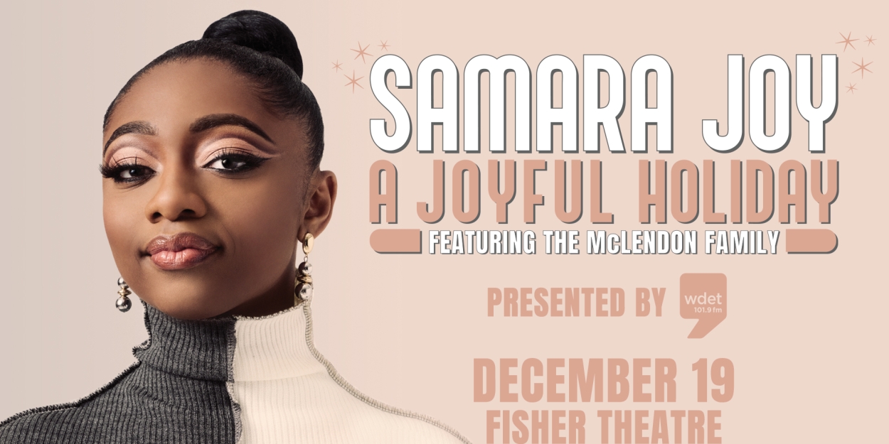 Grammy-Winner Samara Joy Comes To The Fisher Theatre This December  Image