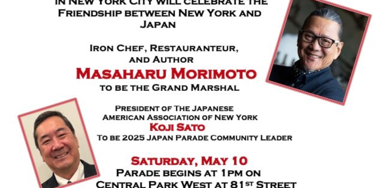 Grand Marshal Masaharu Morimoto and More Announced for 4th Annual Japan Parade & Street Fair  Image