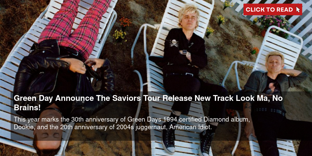 Green Day announce Saviors tour with Austin, Dallas stops