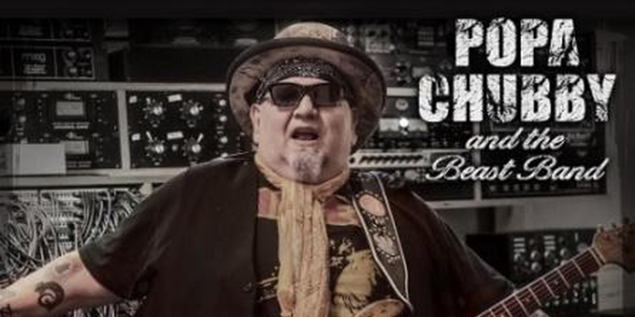Gulf Coast Records Sets Release Date for Blues Guitar Slinger Popa Chubby's Label Debut, LIVE AT G. BLUEY'S JUKE JOINT NYC 