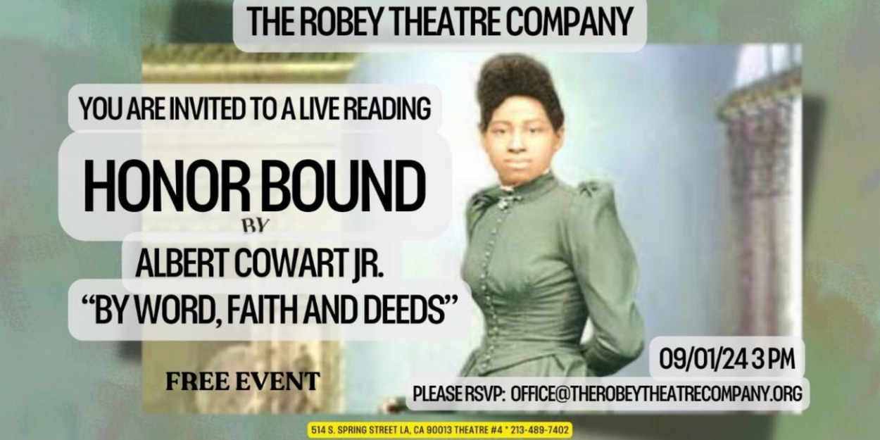 HONOR BOUND Comes to The Robey Theatre in September  Image