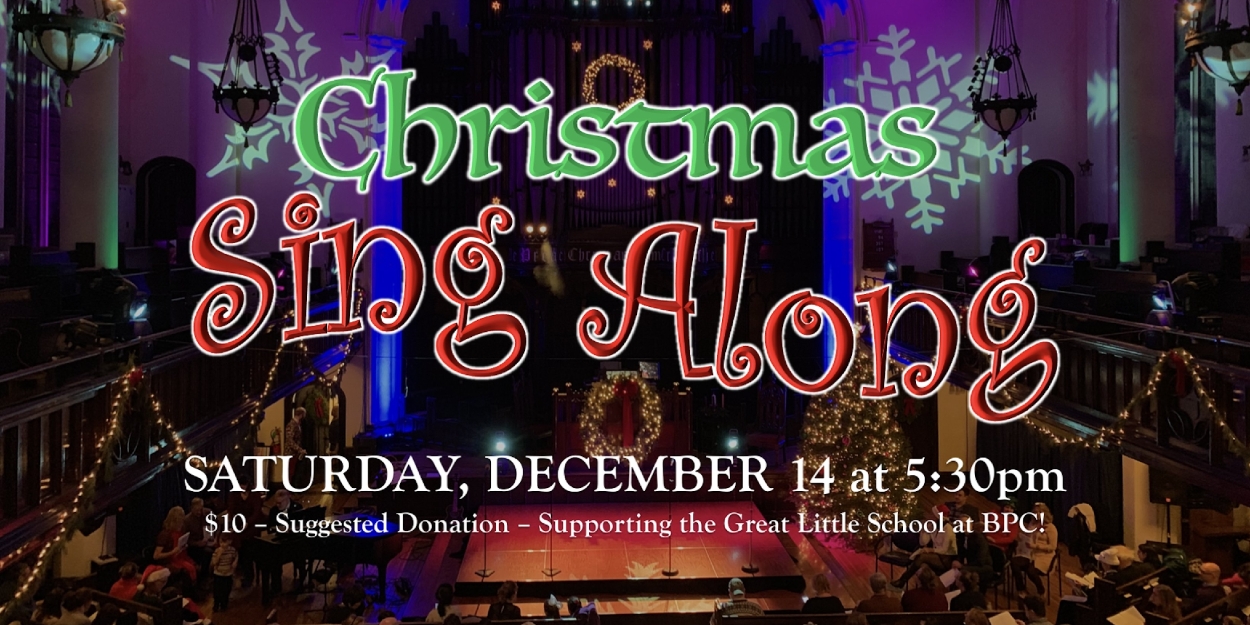 Lineup Set For the 13th Annual CHRISTMAS SING ALONG  Image