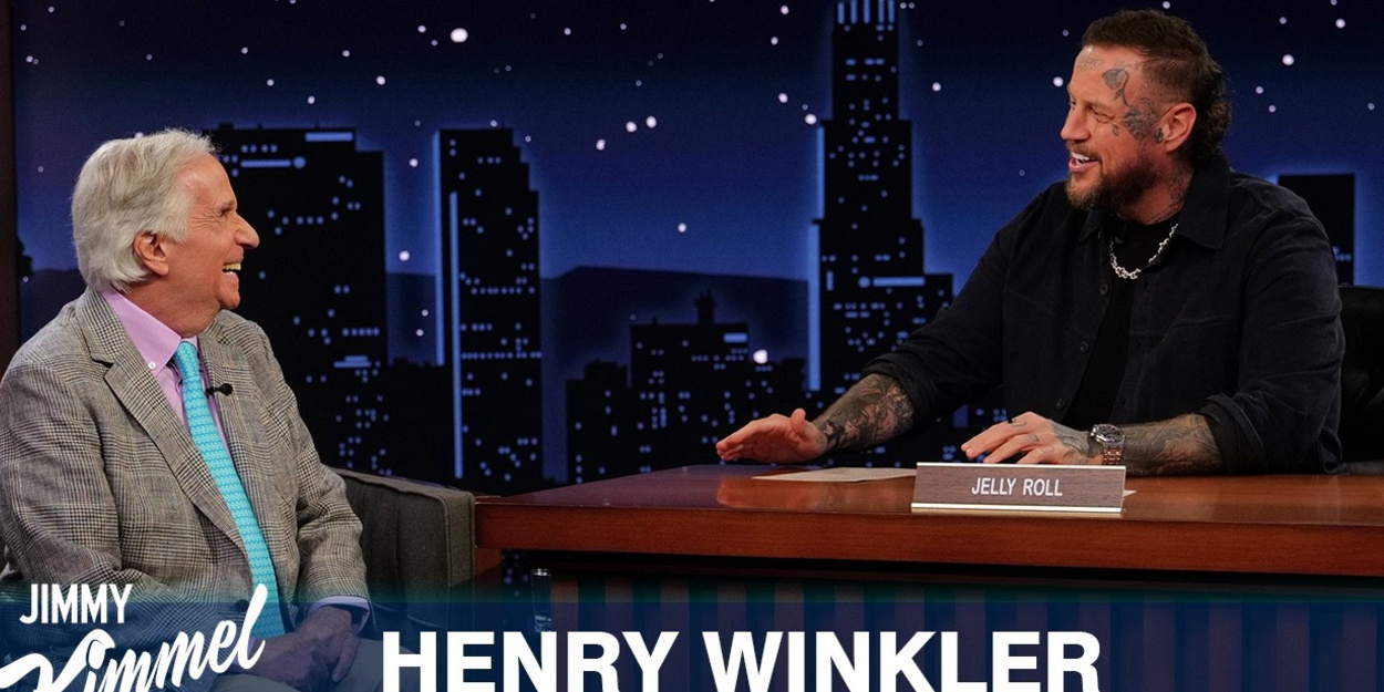 Henry Winkler Remembers Dolly Parton and Talks Meeting Joni Mitchell on KIMMEL Video