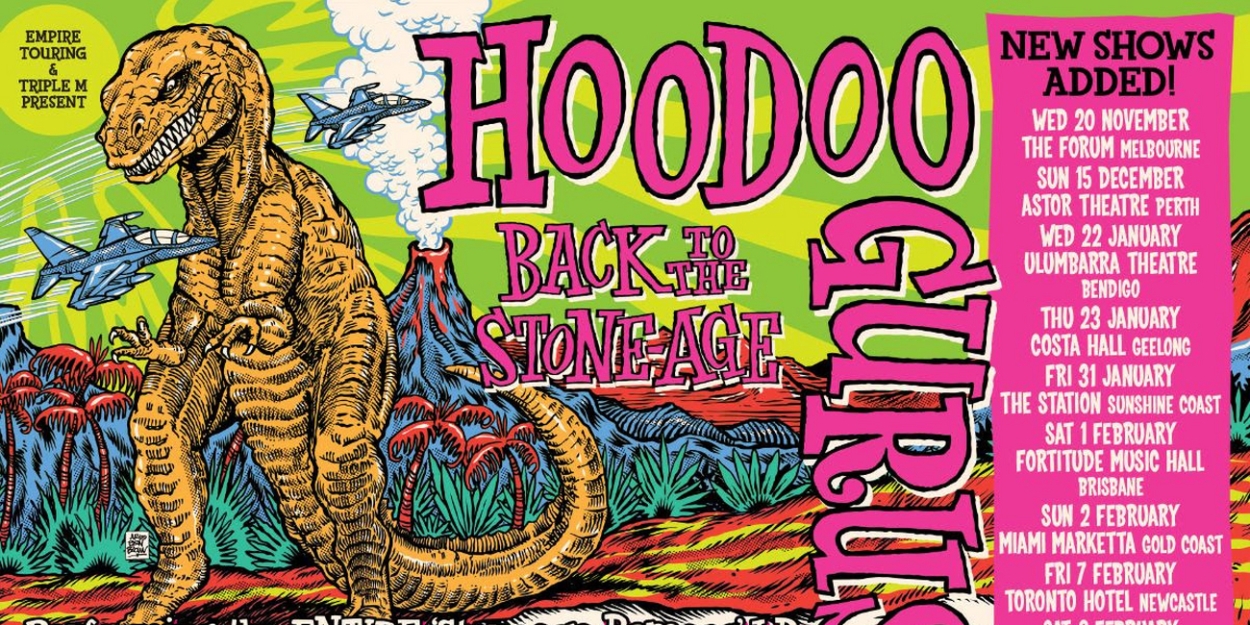 Hoodoo Gurus Add Final 'Back to the Stoneage' Shows  Image