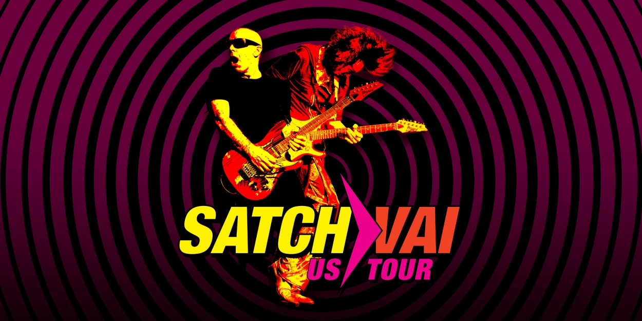 Iconic Guitarists Joe Satriani & Steve Vai Are Coming To The Fisher Theatre April 16 