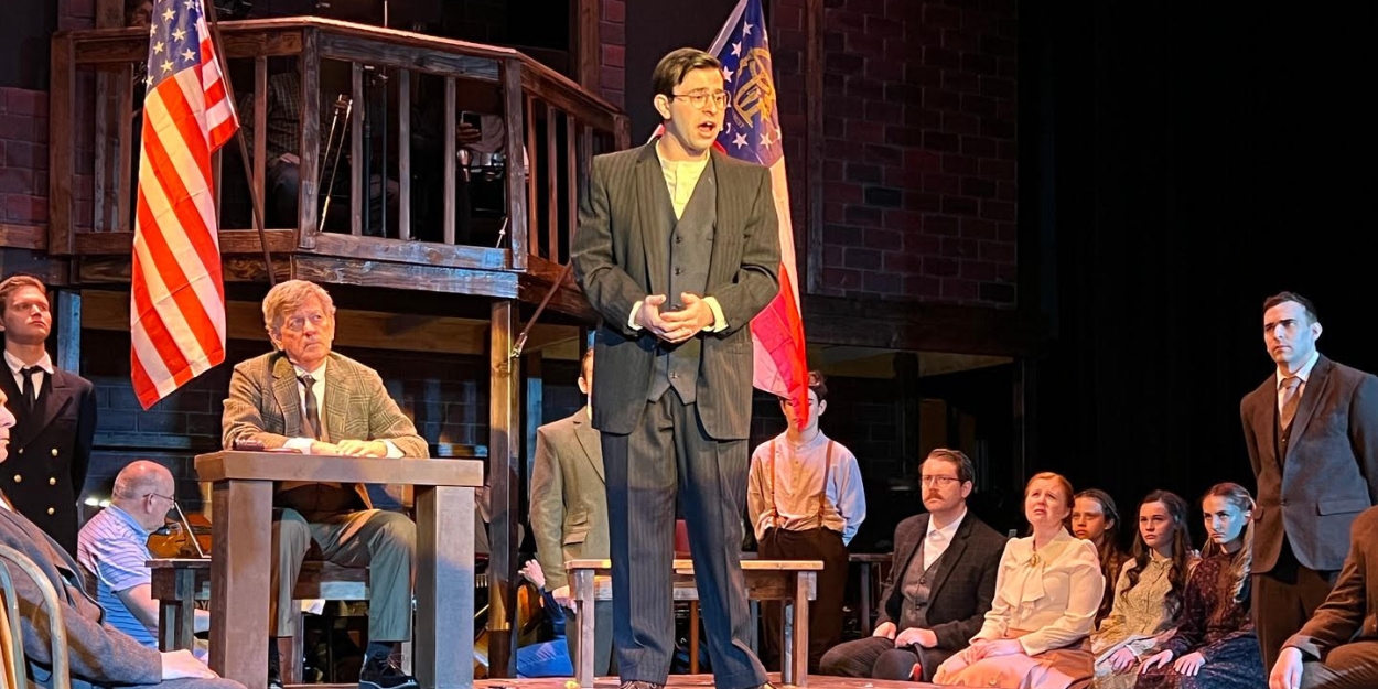 Interview: Aaron Ellis on Portraying Leo Frank in PARADE at Simi Valley Cultural Arts Center Photo