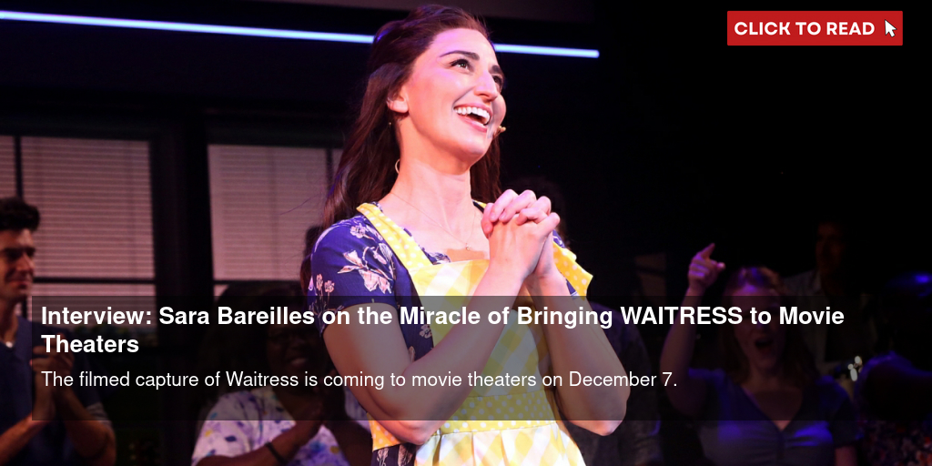 Interview: Sara Bareilles on the 'Miracle' of Bringing WAITRESS to Movie Theaters - Vimarsana News