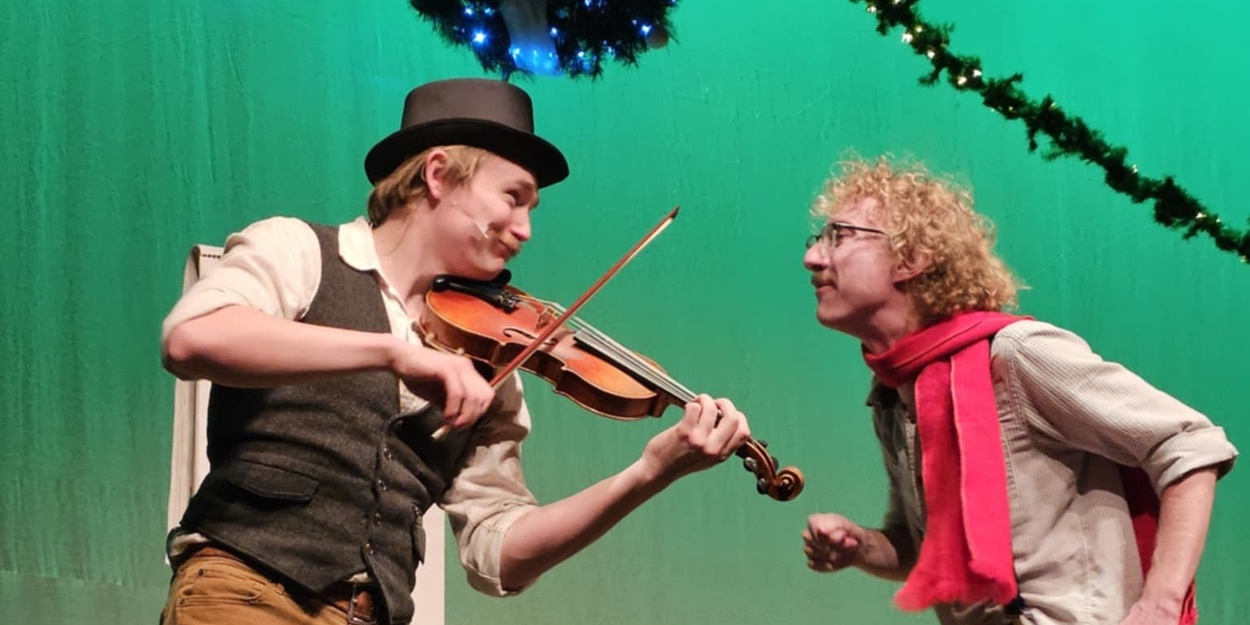 Interview: Jeffrey Nolan And Hawken Paul of A VERY GOOD CHRISTMAS CAROL at Laugh Camp Comedy Club Photo