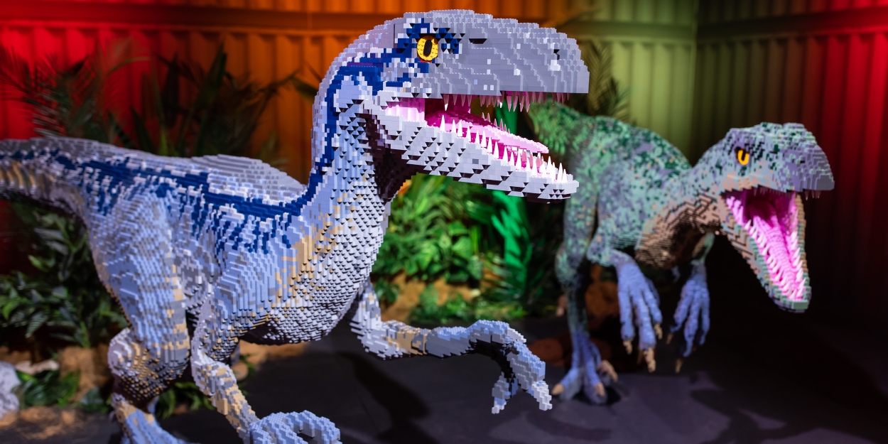 JURASSIC WORLD BY BRICKMAN Exhibition Extends  Image