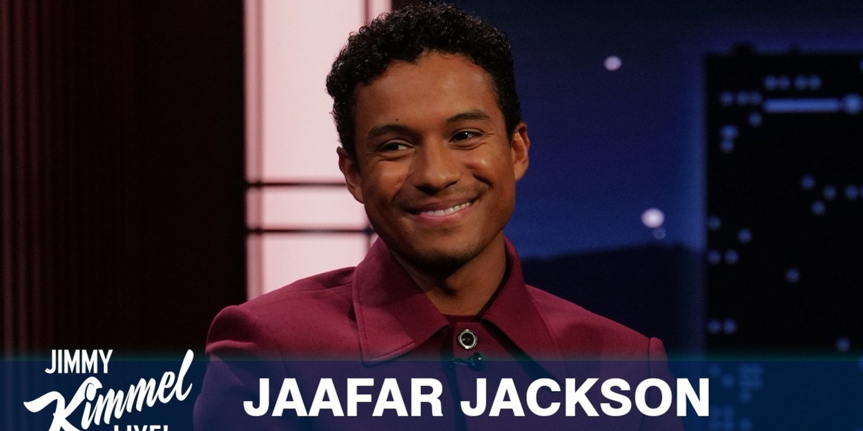 Jaafar Jackson Visits JIMMY KIMMEL LIVE to Discuss Playing Uncle Michael in MICHAEL Video