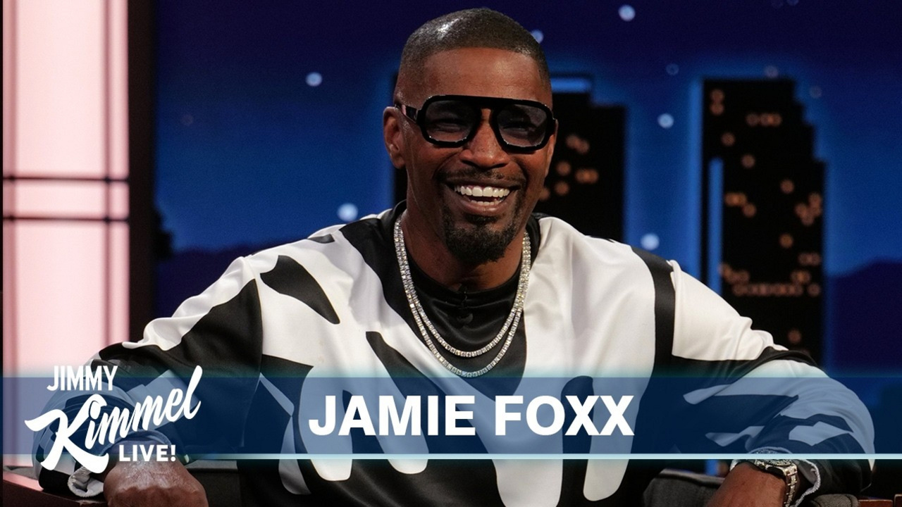 Jamie Foxx Talks Stroke Recovery, Baby News on Kimmel Video