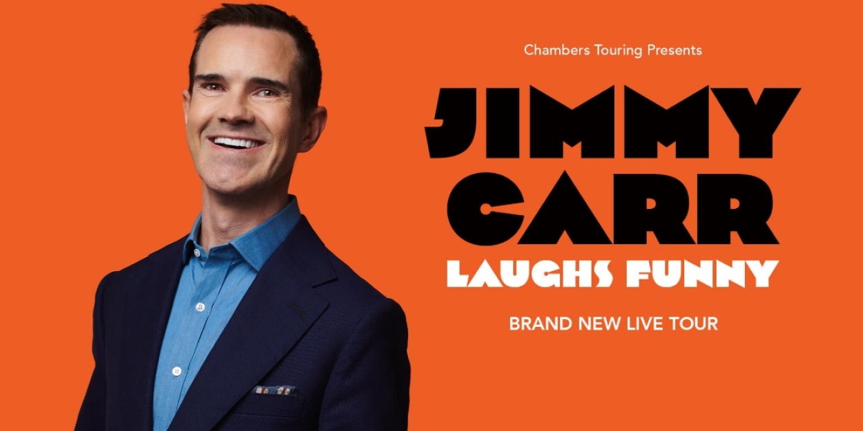 Jimmy Carr to Perform at the Paramount Theatre in May  Image