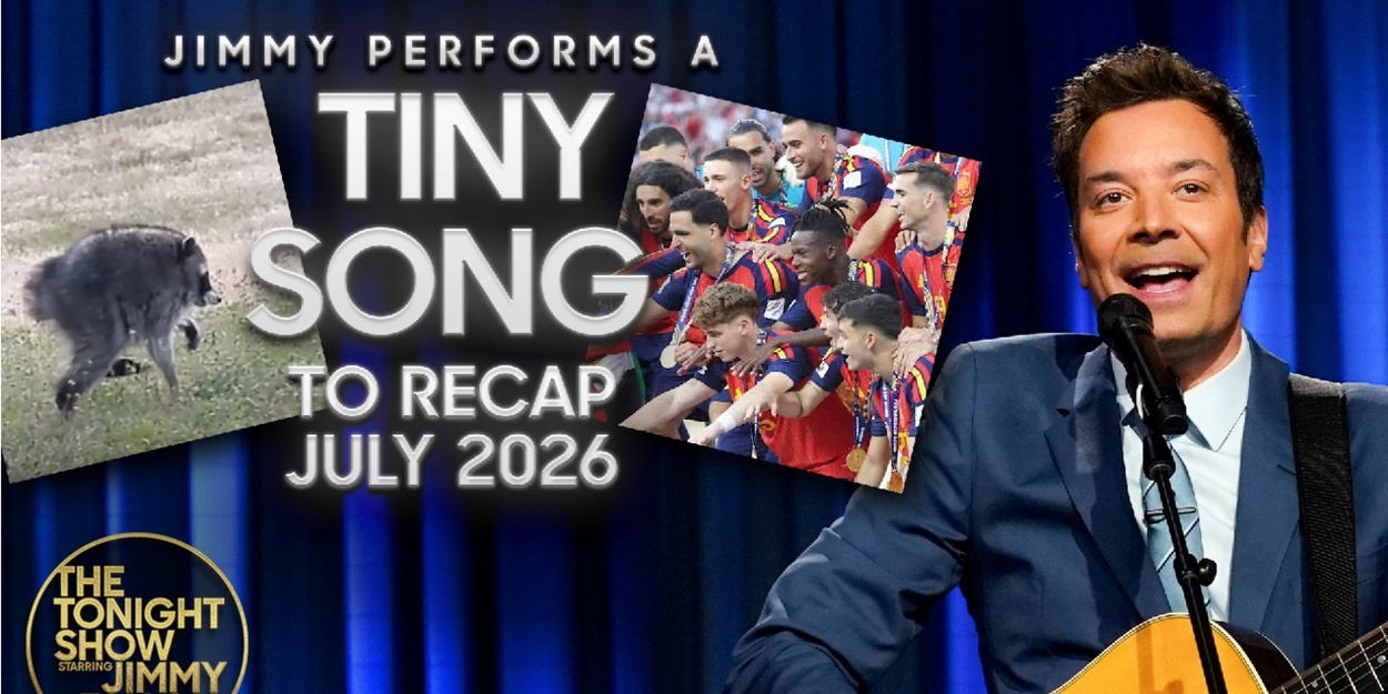 Jimmy Fallon Sings a Tiny Song Recapping Jimothy the Raccoon and July 2026 News Video