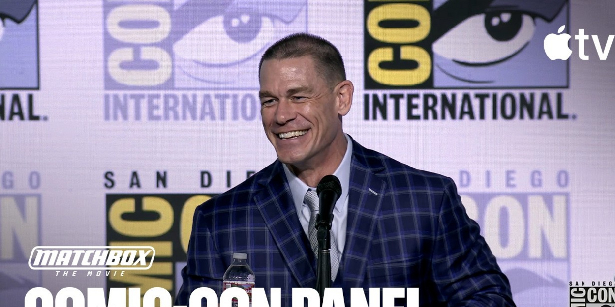 John Cena Talks MATCHBOX THE MOVIE at Comic-Con Video
