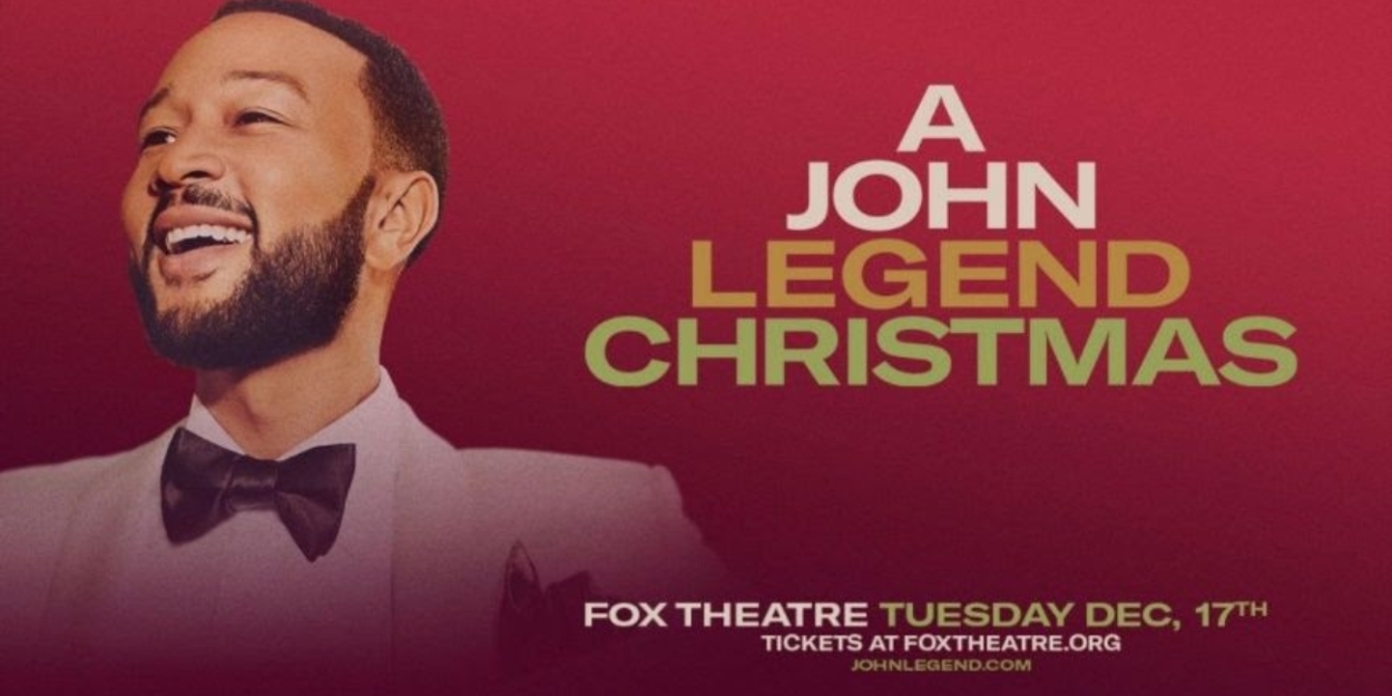 John Legend Brings A JOHN LEGEND CHRISTMAS to the Fox Theater  Image