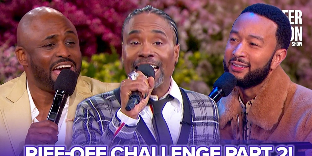 John Legend, Wayne Brady & Billy Porter Face Off in Riff-Off Challenge on THE… Video