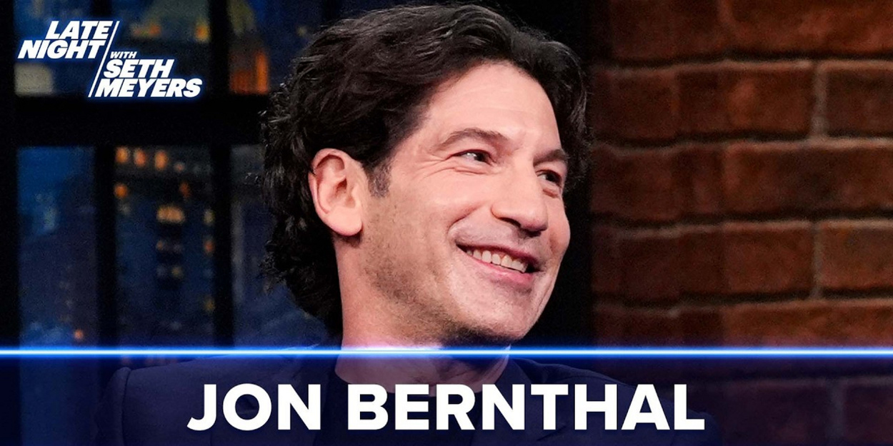 Jon Bernthal on Working with Christopher Nolan and His Tom Holland Audition Story on LATE NIGHT WITH SETH MEYERS
