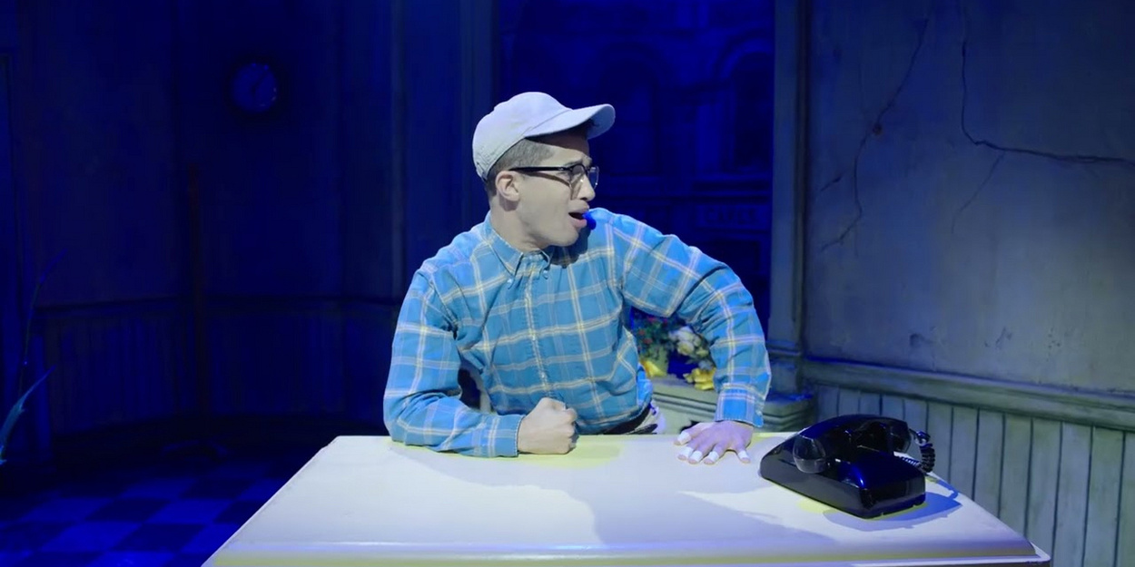 Jordan Fisher Performs 'Feed Me (Git It!)' in LITTLE SHOP OF HORRORS New York Video