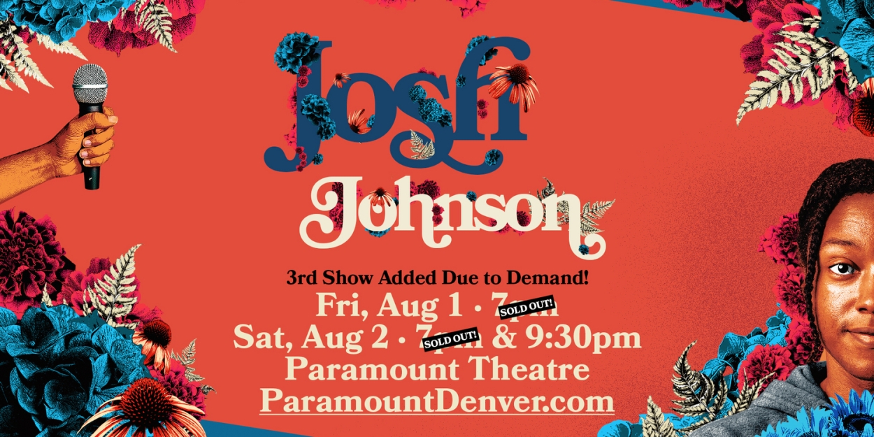 Josh Johnson Adds August Performance At Paramount Theatre  Image