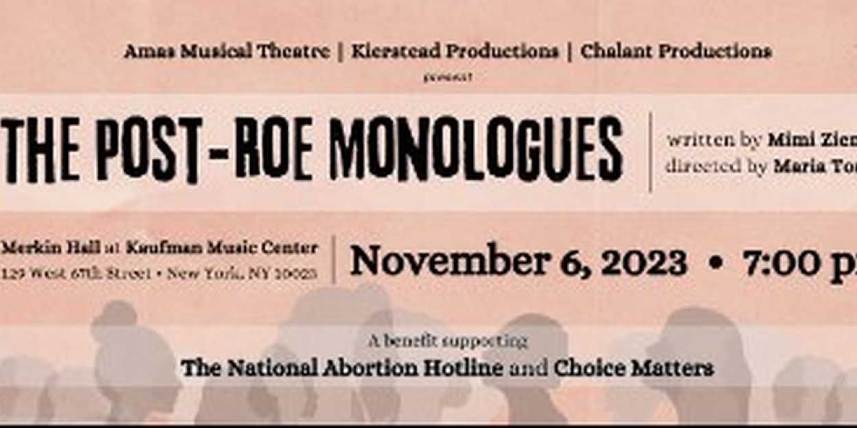 Judy Gold, Mary Beth Peil & More to Star in THE POST-ROE MONOLOGUES Benefit Performance 