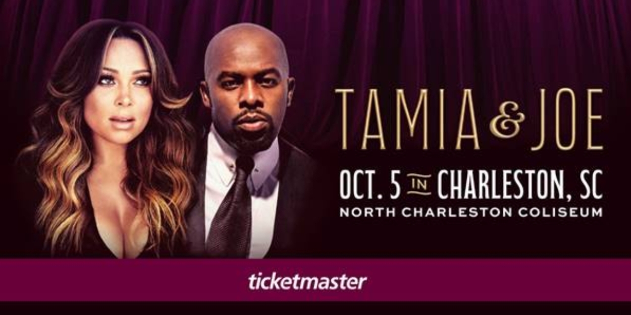 R&B Artists Tamia And Joe to Perform at The North Charleston Coliseum in October  Image