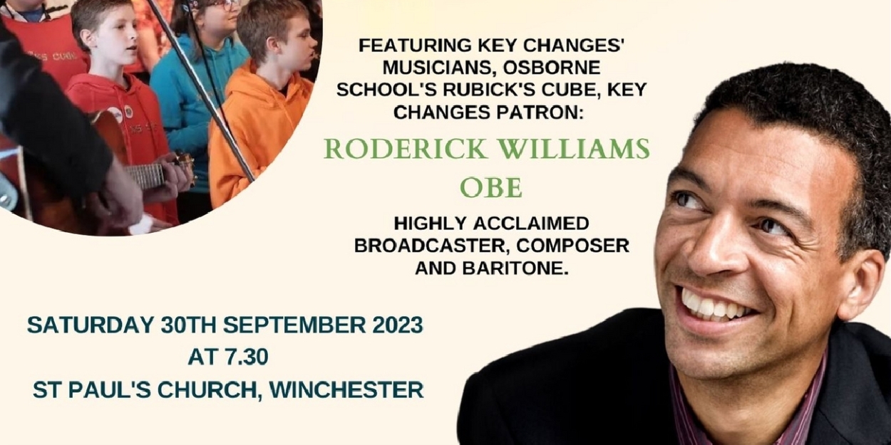 Key Changes Music Therapy to Celebrate 15th Year Anniversary with Special Guest Performer Roderick Williams OBE