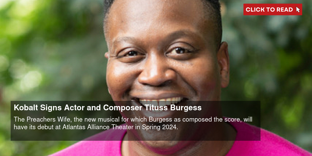 Kobalt Signs Actor and Composer Tituss Burgess - Vimarsana News