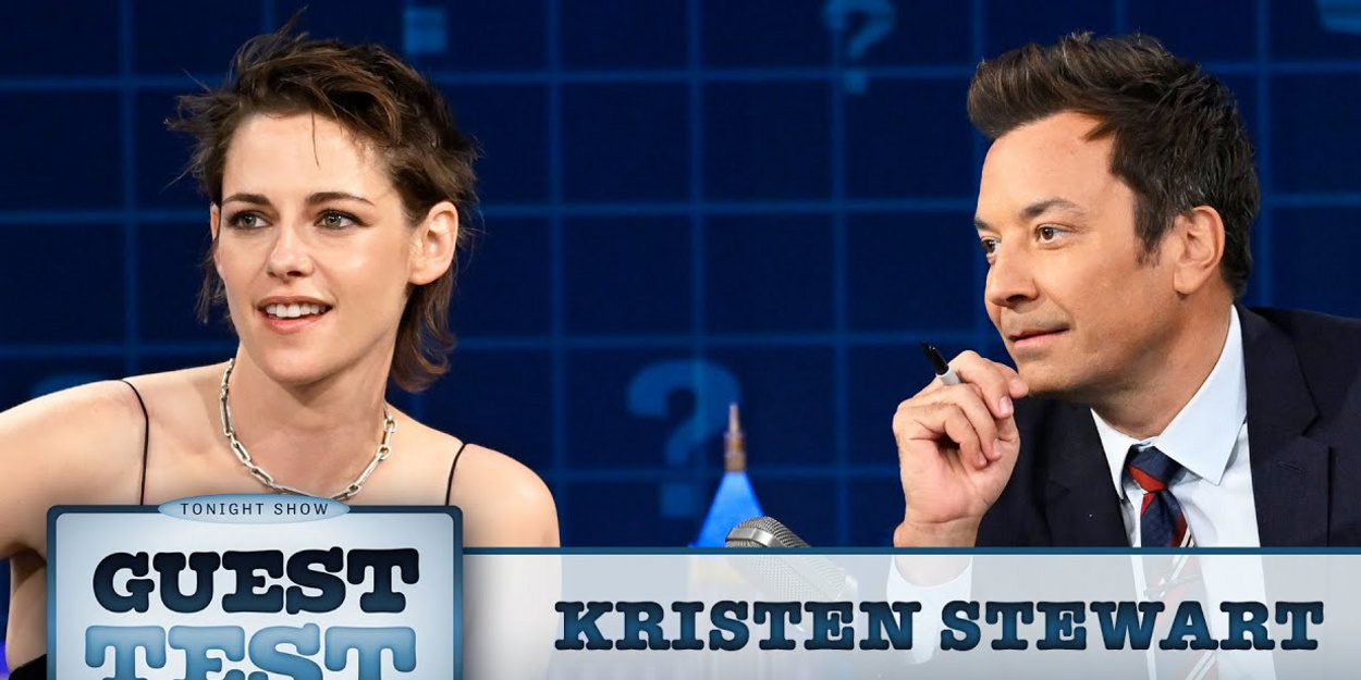 Kristen Stewart Puts THE TONIGHT SHOW Audience Through a Trivia Test About Herself Video