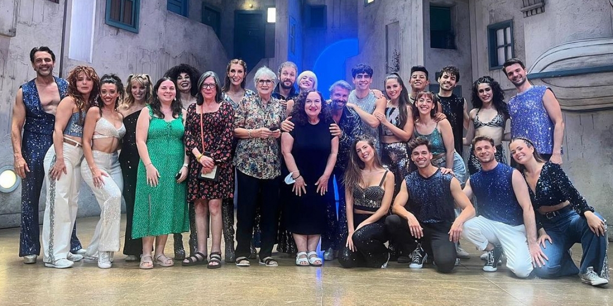 La actriz nominada al Tony Olga Merediz visita MAMMA MIA! en Madrid  Image