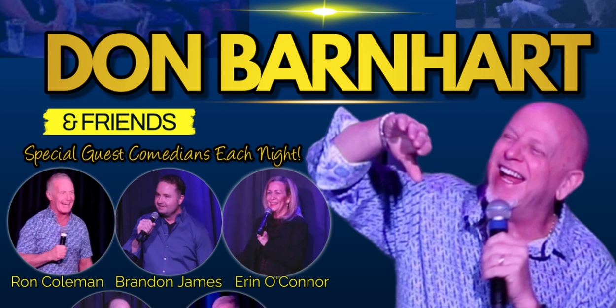 Don Barnhart To Take The Stage At Delirious Comedy Club  Image