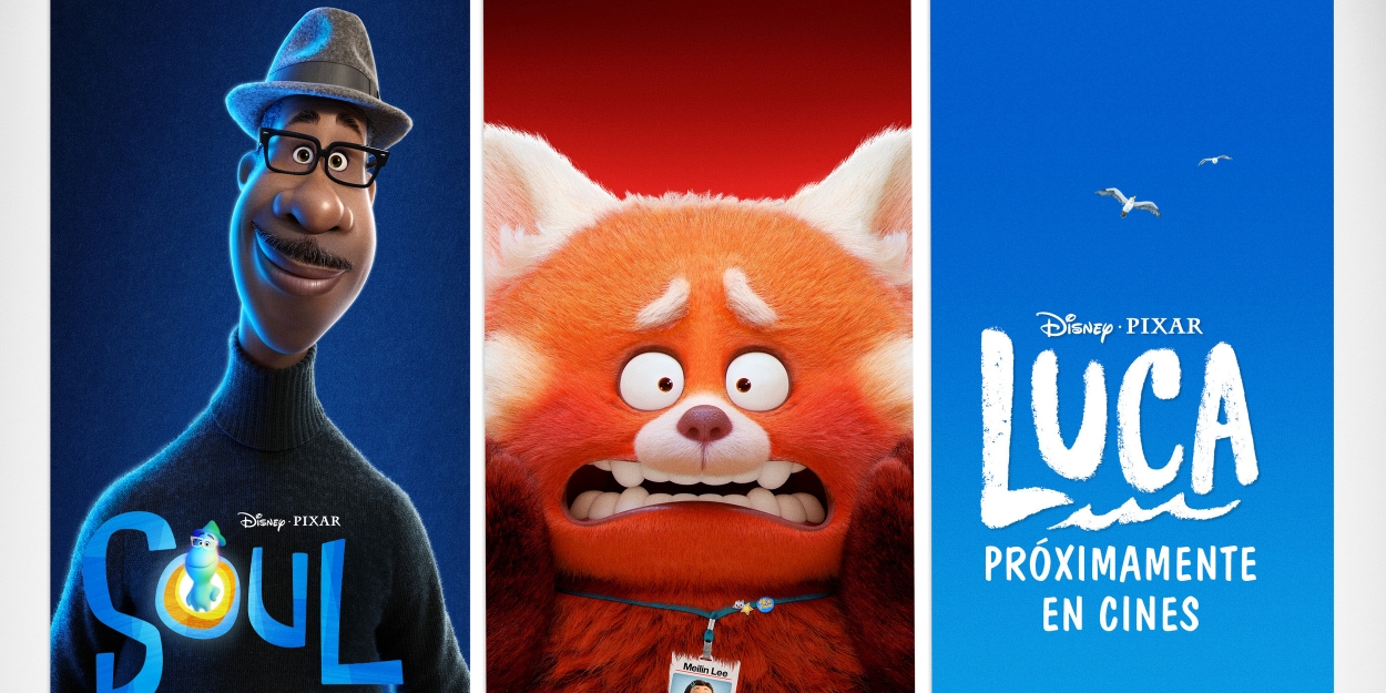 Las Películas Pixar SOUL, LUCA Y RED Se Estrenarán En Cines Por Primera Vez