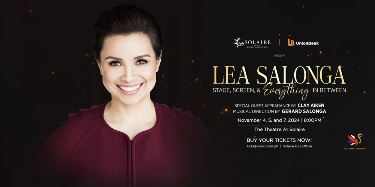 Lea Solonga Will Perform at the Theatre at Solaire This Week