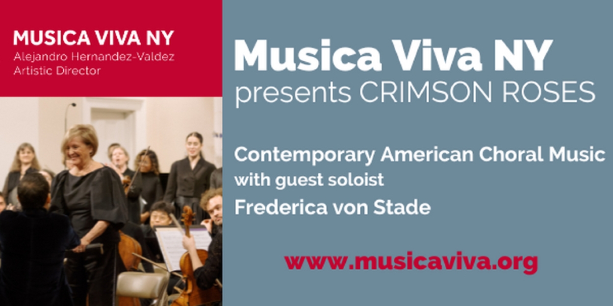 Musica Viva NY Releases CRIMSON ROSES: Contemporary American Choral Music  Image