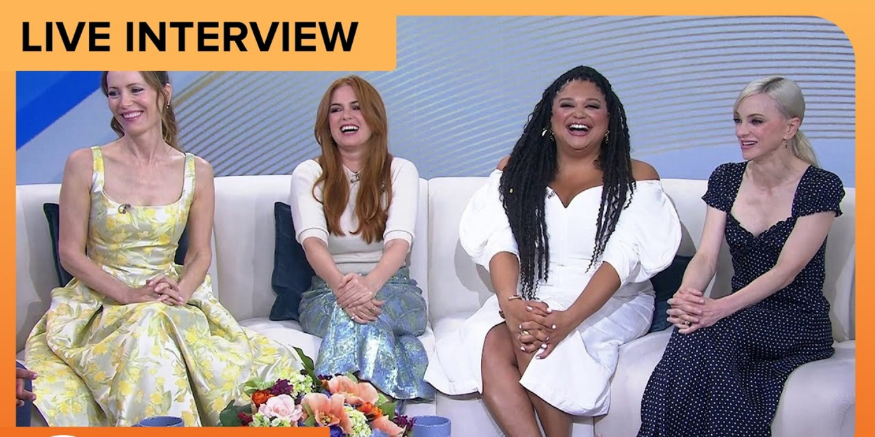 Leslie Mann, Isla Fisher, Michelle Buteau on Surviving a Cyclone for 'Spa Weekend' Video