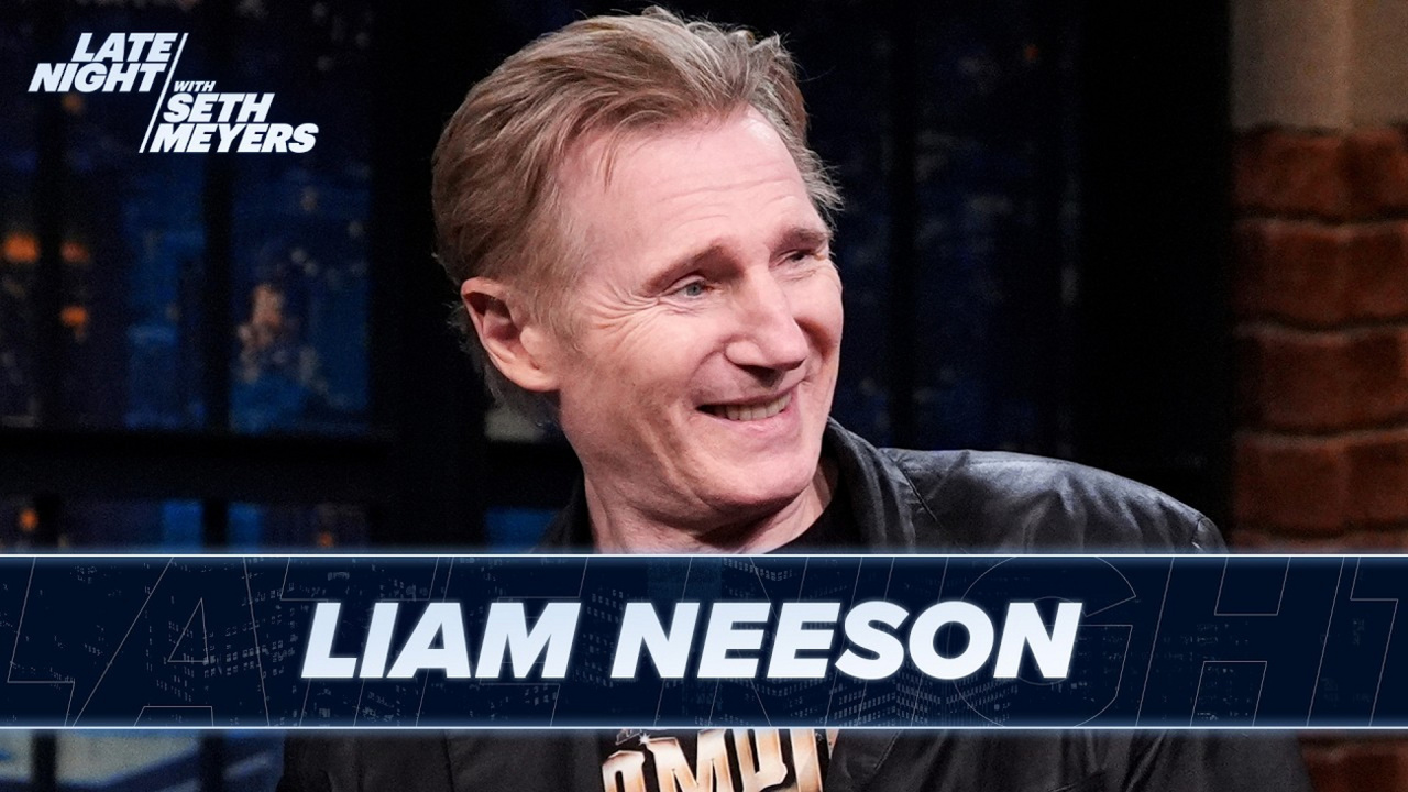 Liam Neeson Talks THE MONGOOSE, Takes Movie Trivia Quiz Video