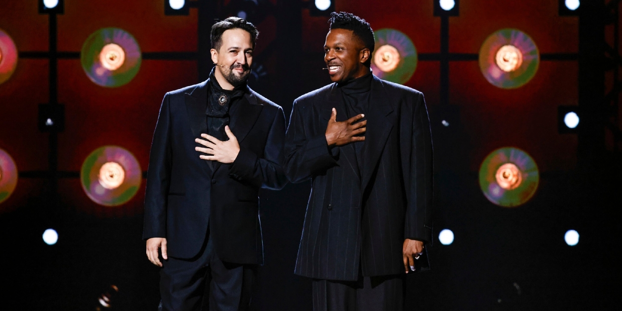 Lin-Manuel Miranda Reveals Behind-the-Scenes Story of HAMILTON Tonys Performance Photo