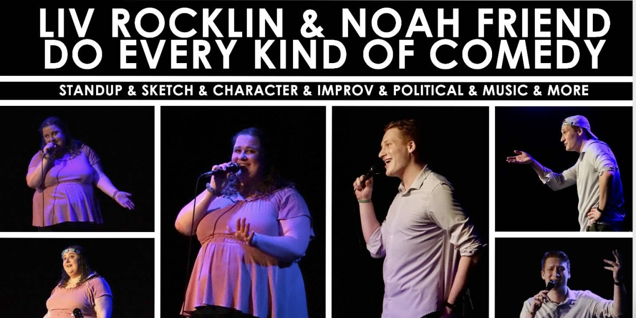 Liv Rocklin & Noah Friend to Return to the Players Theatre With Standup & More  Image