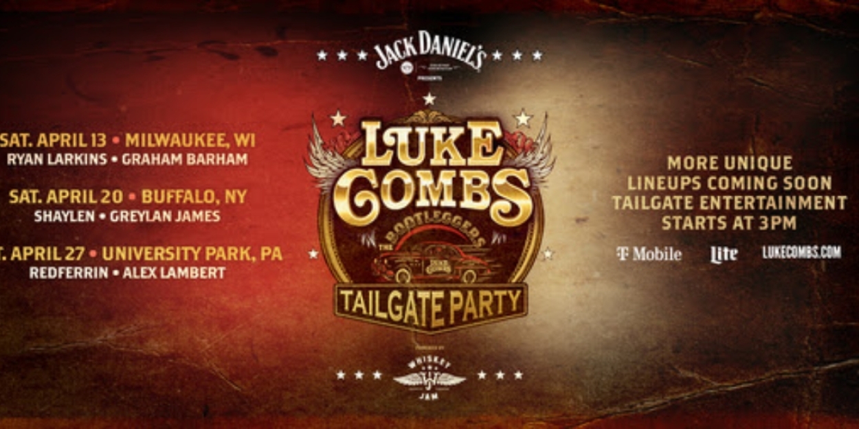Luke Combs' 'Bootleggers Tailgate Party' Returns For 'Growin' Up And Gettin' Old' Stadium Tour 