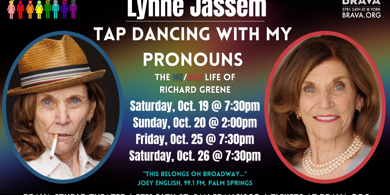 Lynne Jassem Brings TAP DANCING WITH MY PRONOUNS to BRAVA!  Image