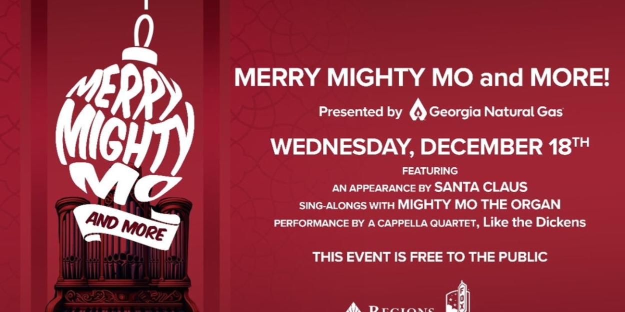 MERRY MIGHTY MO AND MORE! Returns to The Fox Theatre This Month  Image