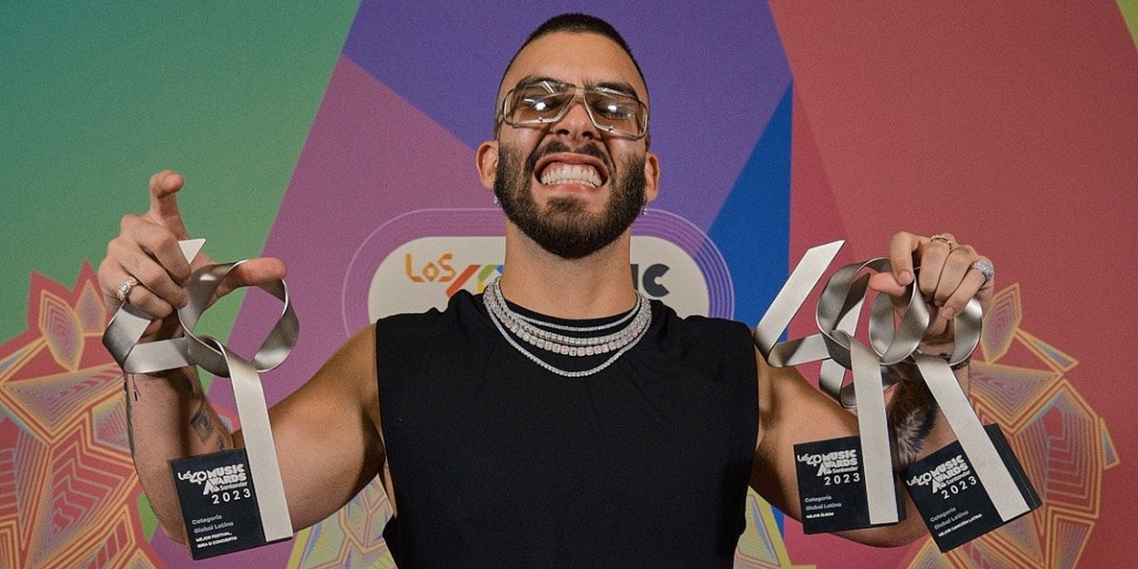 Manuel Turizo Triumphs As Top Winner At LOS40 Music Awards 