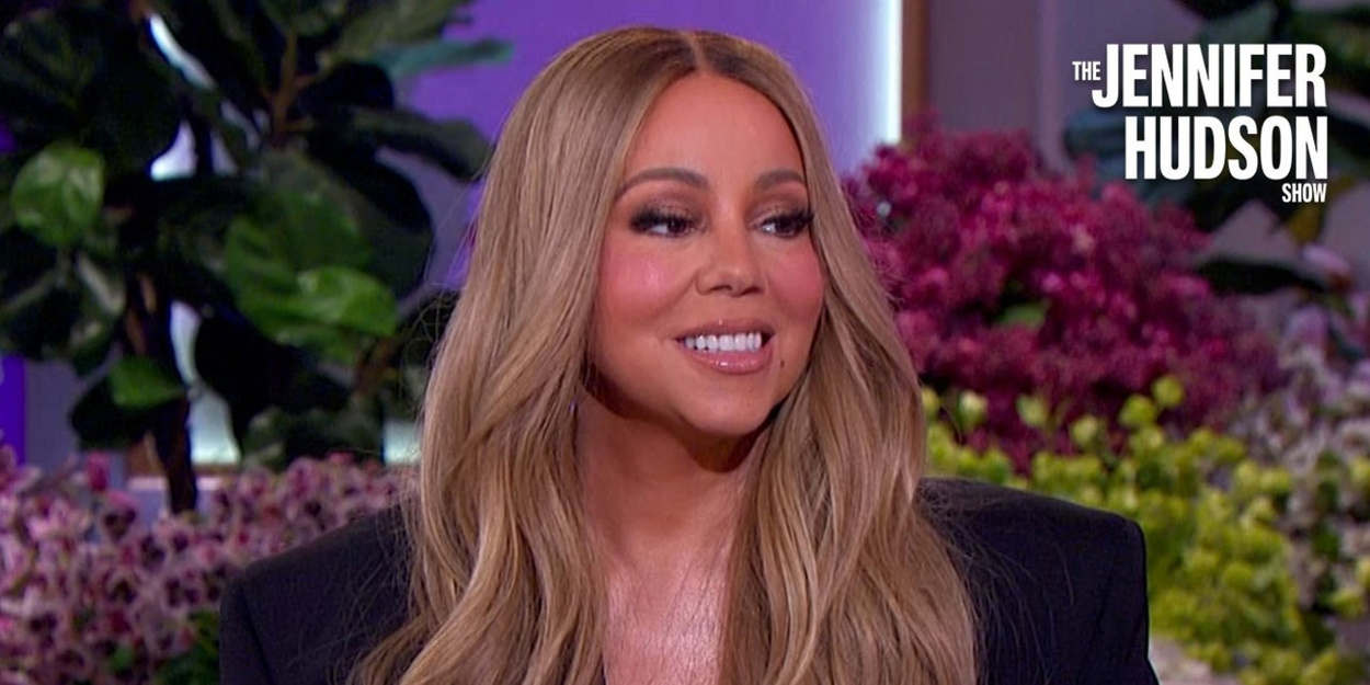 Mariah Carey's Surprise Visit Stuns Jennifer Hudson Show Crowd Video